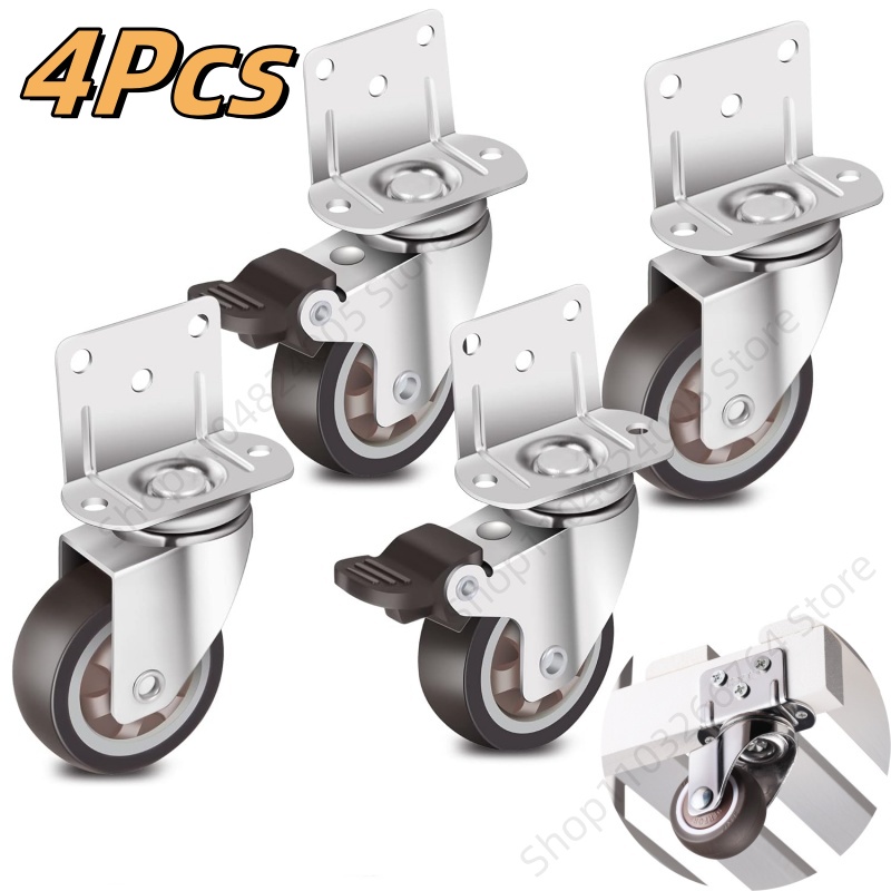 Baby Nursery Trolley - 4 قطعة عجلات أثاث شديدة التحمل