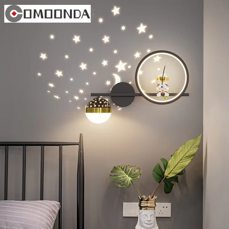 Baby Nursery Wall Lights - ديكور المنزل ستار العارض الجدار مصباح