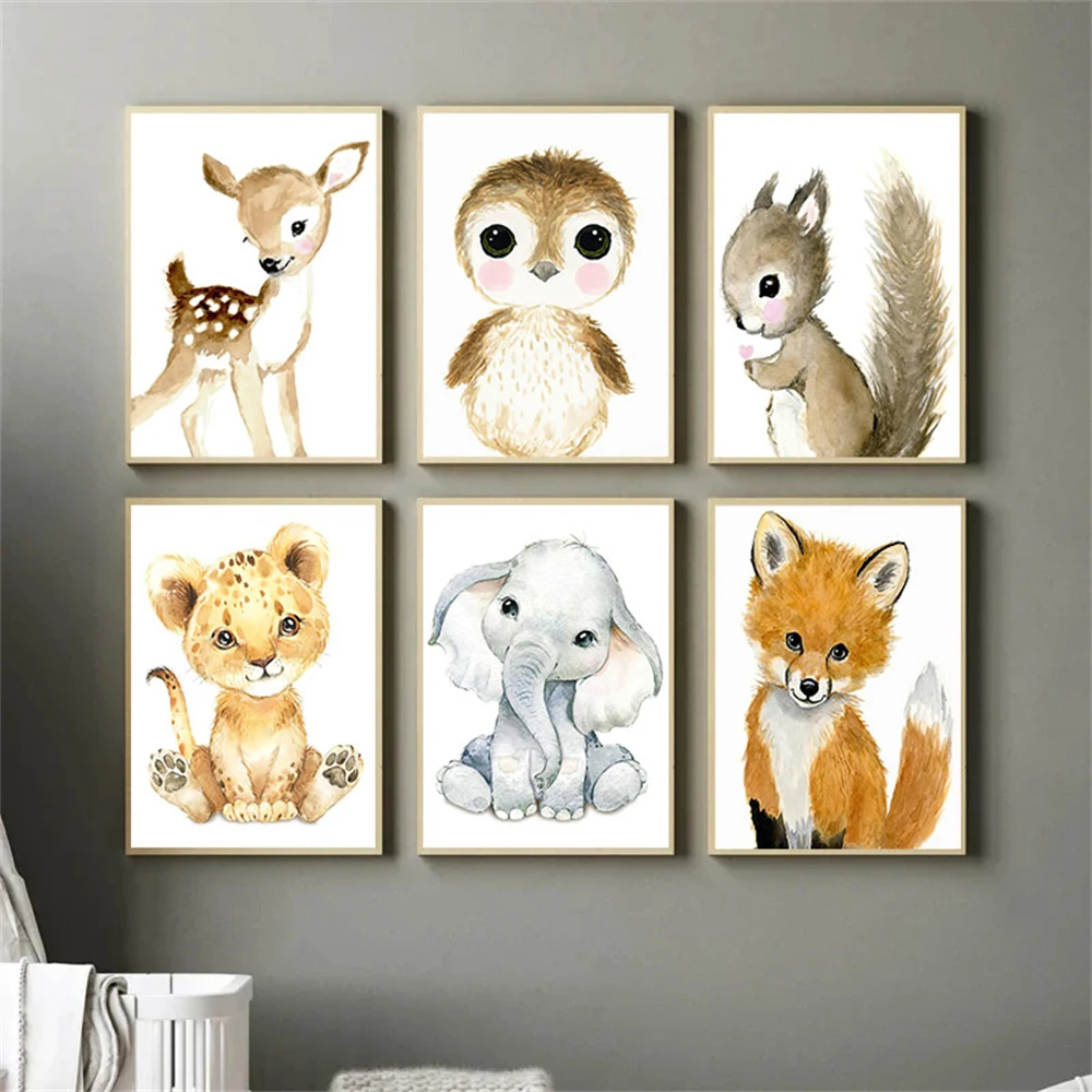 لوحة فنية جدارية بدون إطار لغر - مراجعة Baby Nursery Frames وسعره
