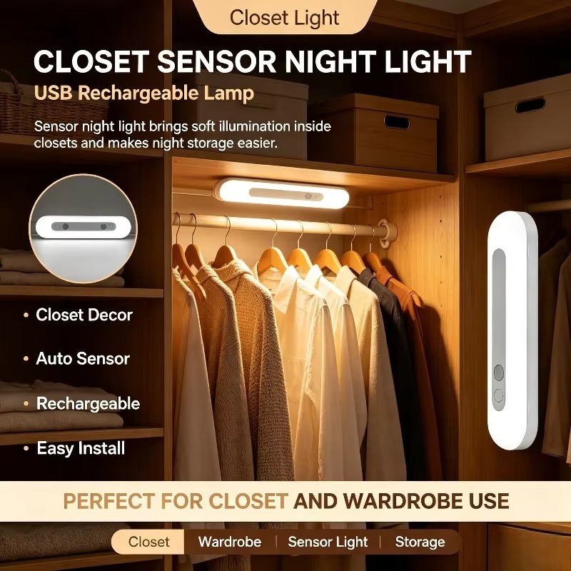 مصباح ليلي ذكي يعمل بالبطارية  - مراجعة Baby Nursery Wall Lights وسعره
