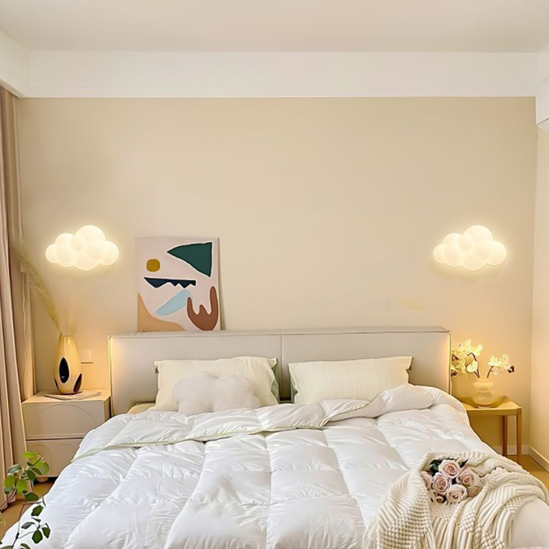 سحابة بيضاء مصابيح الحائط لغرف - مراجعة Baby Nursery Wall Lights وسعره
