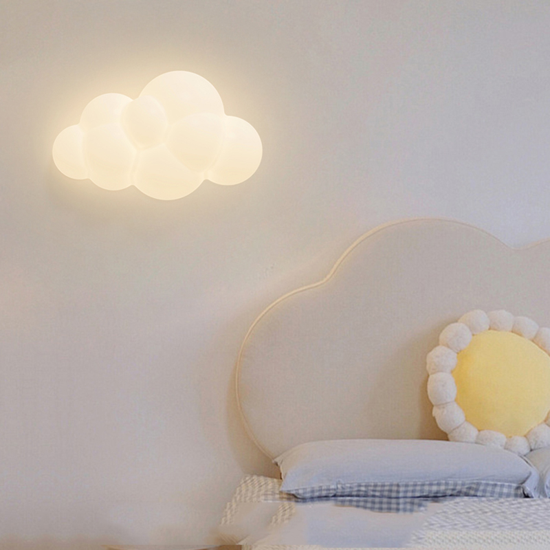 سحابة بيضاء مصابيح الحائط لغرف - مراجعة Baby Nursery Wall Lights وسعره