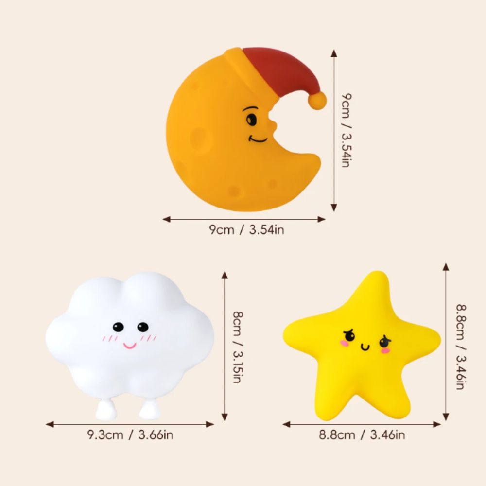 مصباح ليلي لطيف من السيليكون ق - مراجعة Baby Nursery Wall Lights وسعره