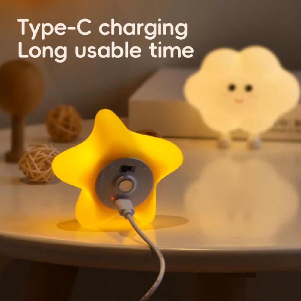 مصباح ليلي لطيف من السيليكون ق - مراجعة Baby Nursery Wall Lights وسعره