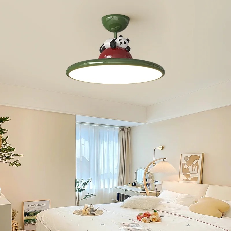 الكرتون كريم نمط الباندا LED ض - مراجعة Baby Nursery Light Fixture وسعره