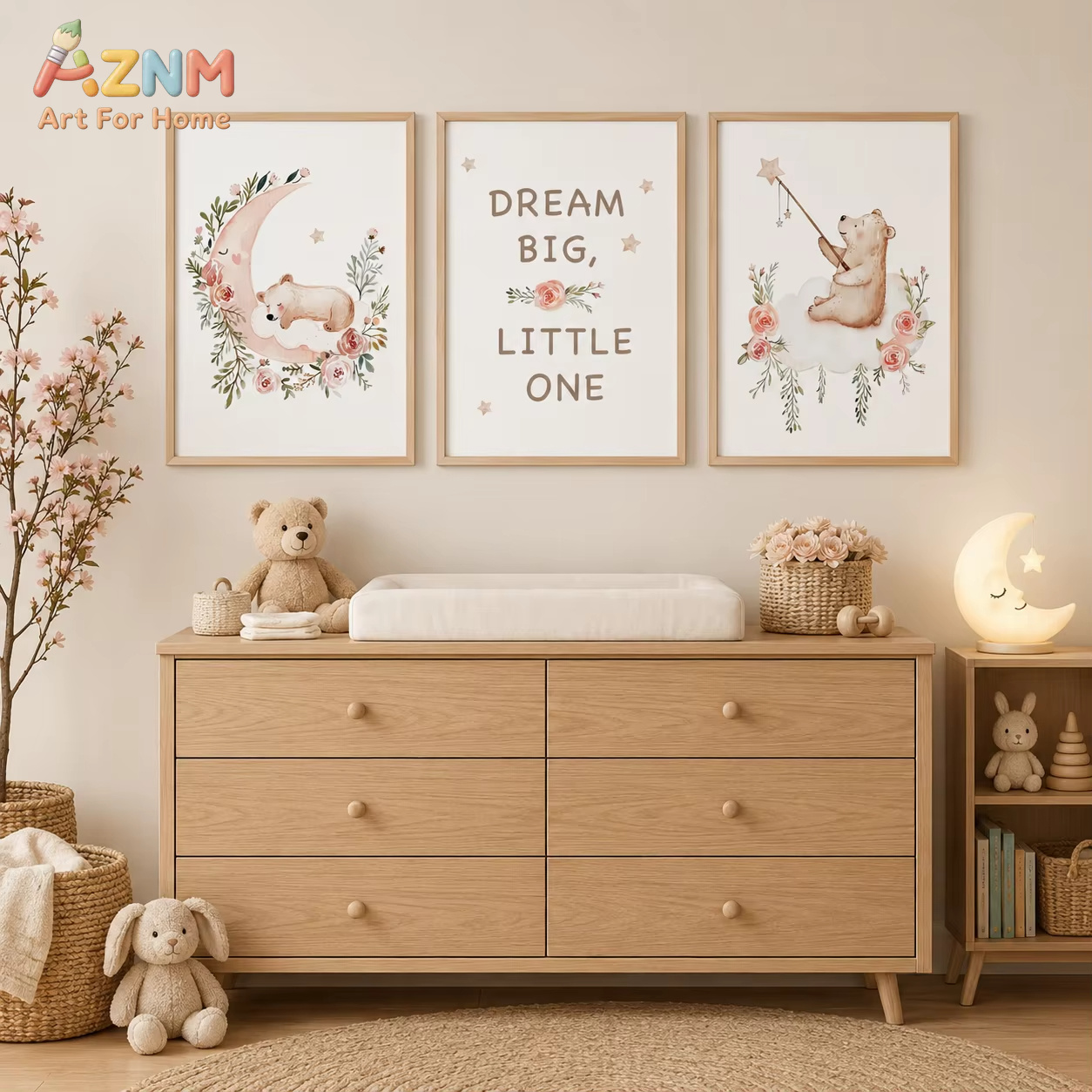 لوحة فنية جدارية لغرفة الأطفال - مراجعة Baby Girl Nursery Quotes وسعره