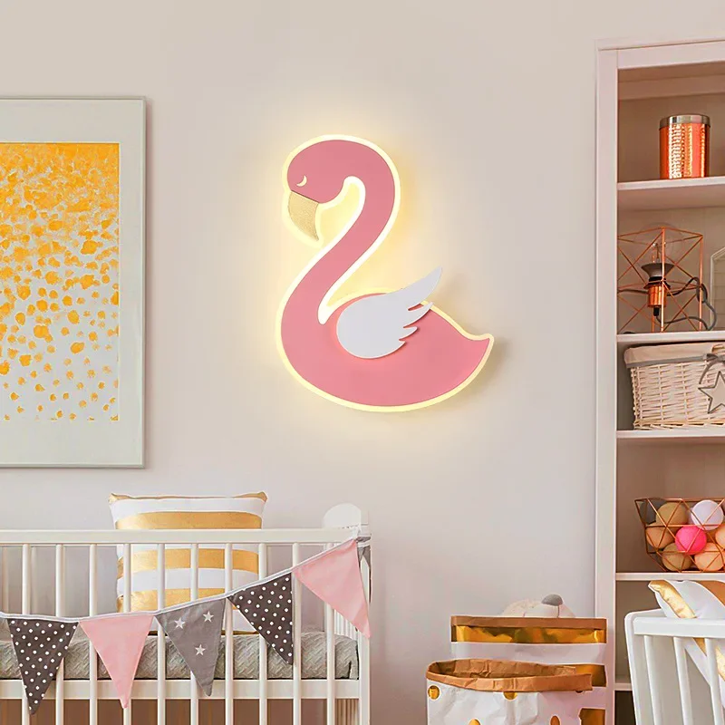 مصباح جداري LED على شكل طائر ا - مراجعة Baby Nursery Light Fixture وسعره