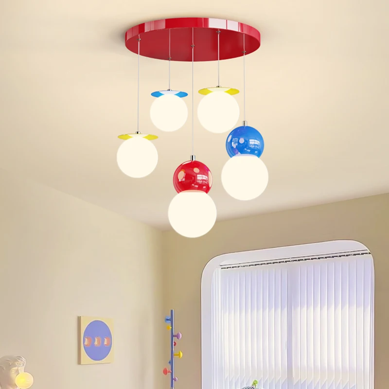 ثريا على شكل كرة فقاعية - مصبا - مراجعة Baby Nursery Light Fixture وسعره