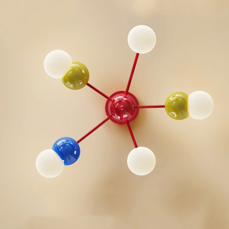 ثريا على شكل كرة فقاعية - مصبا - مراجعة Baby Nursery Light Fixture وسعره