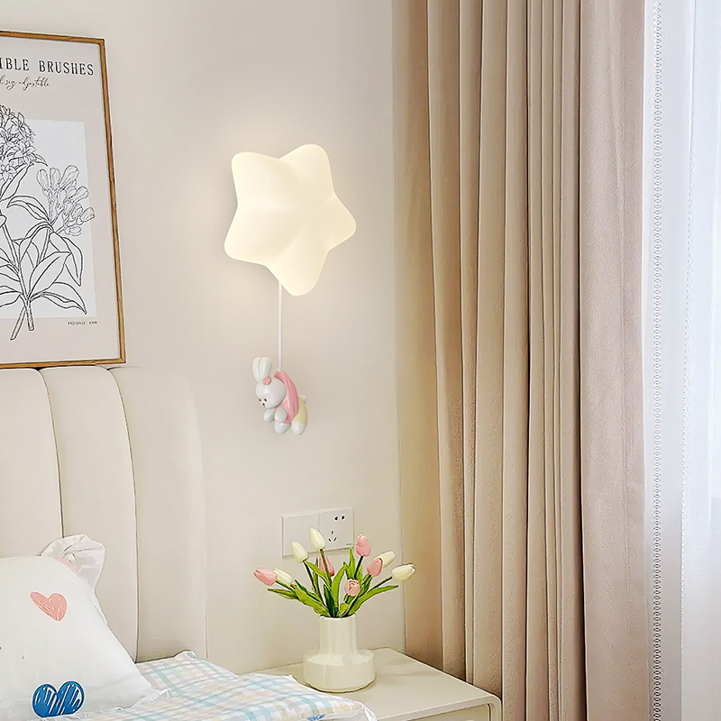مصباح جداري نجمي رومانسي لغرفة - مراجعة Baby Nursery Wall Lights وسعره