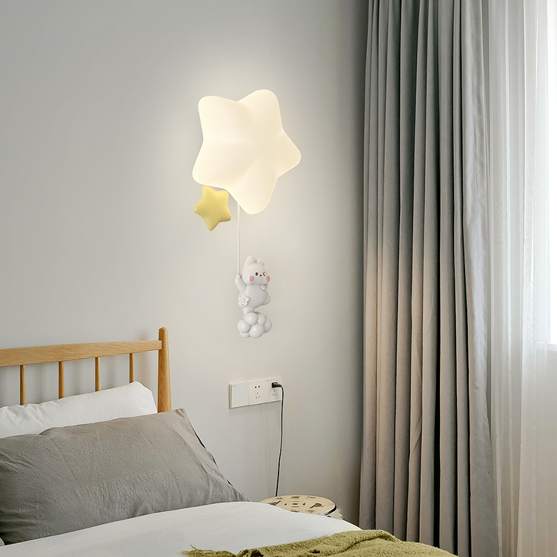 مصباح جداري نجمي رومانسي لغرفة - مراجعة Baby Nursery Wall Lights وسعره