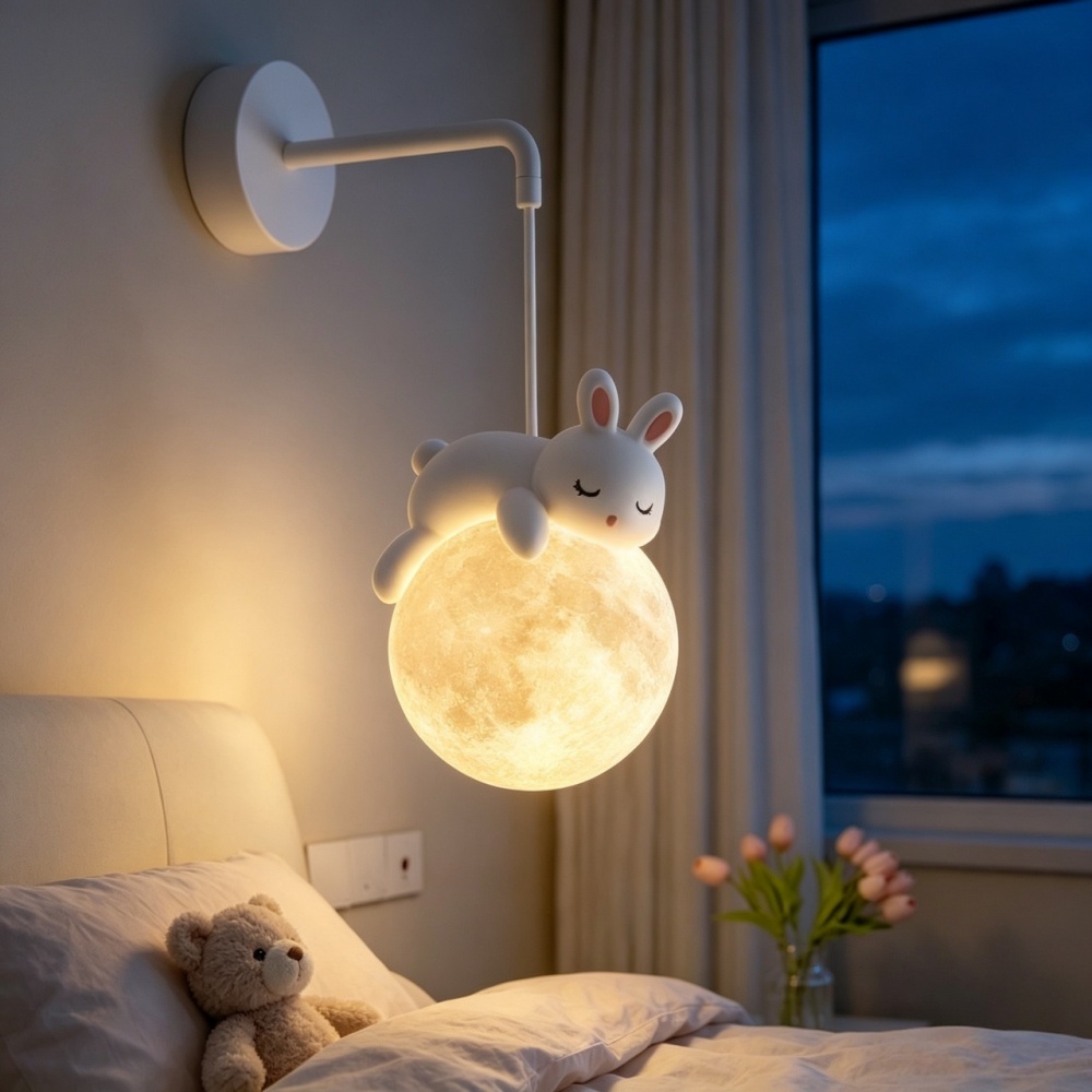 مصباح حائط على شكل حيوانات لطي - مراجعة Baby Nursery Wall Lights وسعره