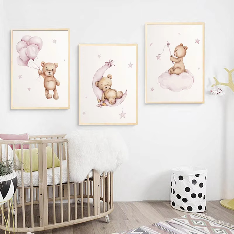 ديكور جداري لغرفة الأطفال بتصم - مراجعة Baby Nursery Decor Girl وسعره